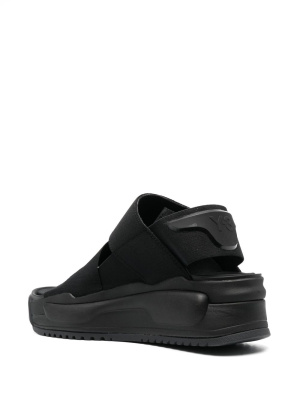 

Rivalry elasticated-strap sandals, Y-3 Rivalry elasticated-strap sandals