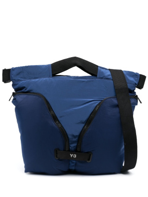 

Logo-patch shoulder bag, Y-3 Logo-patch shoulder bag