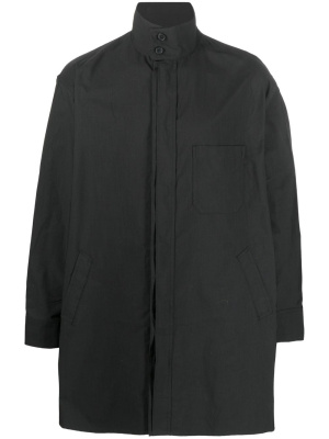 

Concealed front-fastening parka coat, Y-3 Concealed front-fastening parka coat