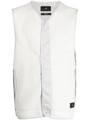 

Press-stud fleece gilet, Y-3 Press-stud fleece gilet