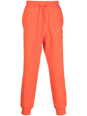 

Logo-patch cotton track pants, Y-3 Logo-patch cotton track pants