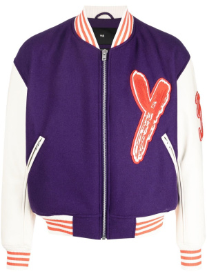 

Graphic-print bomber jacket, Y-3 Graphic-print bomber jacket
