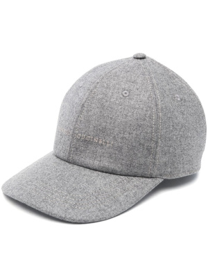 

Embroidered-logo detail baseball cap, Brunello Cucinelli Embroidered-logo detail baseball cap