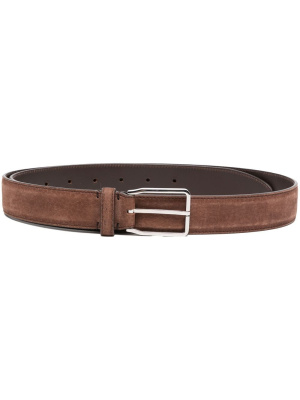 

Suede buckle belt, Brunello Cucinelli Suede buckle belt