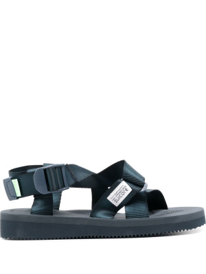 

Logo-patch strappy sandals, Suicoke Logo-patch strappy sandals