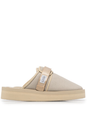

ZAVO-VPO faux-leather sandals, Suicoke ZAVO-VPO faux-leather sandals