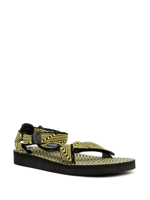 

DEPA geometric-pattern sandals, Suicoke DEPA geometric-pattern sandals