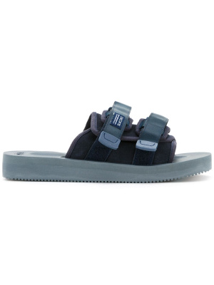 

Touch-strap slide sandals, Suicoke Touch-strap slide sandals