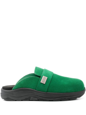 

Suede-leather slippers, Suicoke Suede-leather slippers