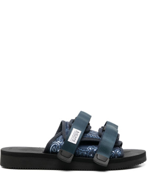 

Flat touch-strap sandals, Suicoke Flat touch-strap sandals