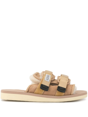 

Moto M2 shearling sandals, Suicoke Moto M2 shearling sandals