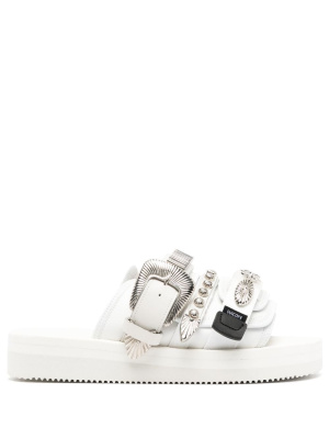 

MOTO by TOGA embellished sandals, Suicoke MOTO by TOGA embellished sandals