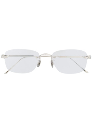 

Oval-frame glasses, Cartier Eyewear Oval-frame glasses