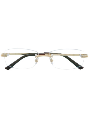 

Frameless square glasses, Cartier Eyewear Frameless square glasses