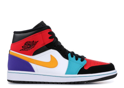 

Bred Multi-Color, Air Jordan Air Jordan 1 Mid Bred Multi-Color
