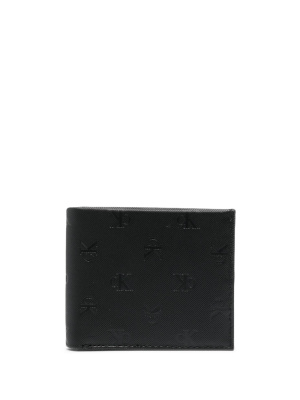

Debossed-logo leather wallet, Calvin Klein Jeans Debossed-logo leather wallet