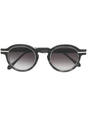 

Round-frame tinted sunglasses, Matsuda Round-frame tinted sunglasses