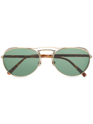 

M3098 pilot-frame sunglasses, Matsuda M3098 pilot-frame sunglasses