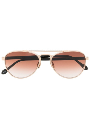 

Pilot-frame sunglasses, Matsuda Pilot-frame sunglasses