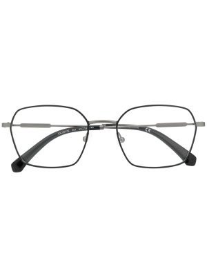 

Hexagonal-frame logo glasses, Calvin Klein Jeans Hexagonal-frame logo glasses
