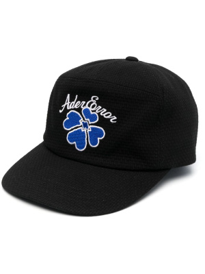 

Embroidered-logo cotton baseball cap, Ader Error Embroidered-logo cotton baseball cap