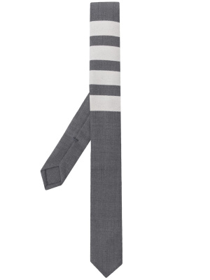 

4-bar plain weave tie, Thom Browne 4-bar plain weave tie