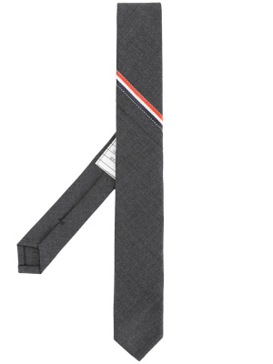 

Classic Necktie With Seamed In Red, White And Blue Selvedge (26cm) In Super 120’s Twill, Thom Browne Classic Necktie With Seamed In Red, White And Blue Selvedge (26cm) In Super 120’s Twill