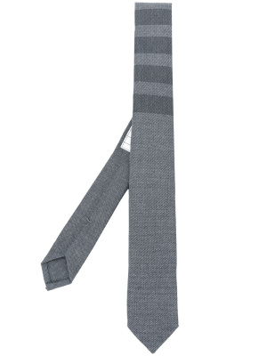 

4-Bar pointed tie, Thom Browne 4-Bar pointed tie