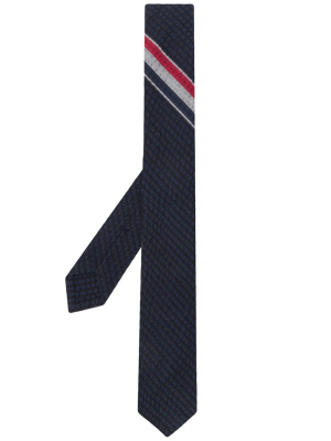 

Rwb Seersucker Classic Tie, Thom Browne Rwb Seersucker Classic Tie