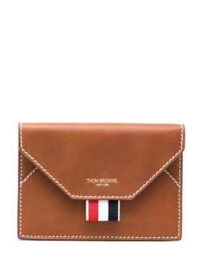

Envelope leather cardholder, Thom Browne Envelope leather cardholder