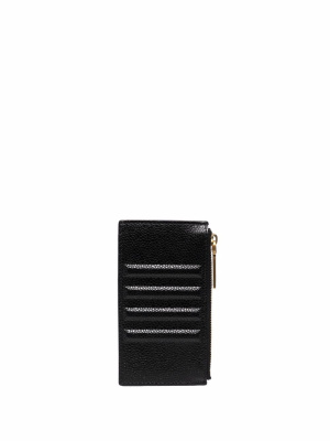 

Pebbled zip wallet, Thom Browne Pebbled zip wallet