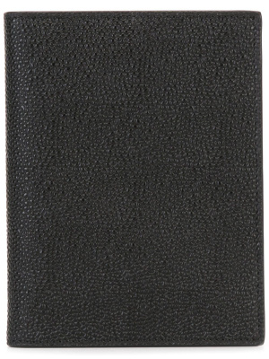 

Passport Holder In Pebble Grain, Thom Browne Passport Holder In Pebble Grain