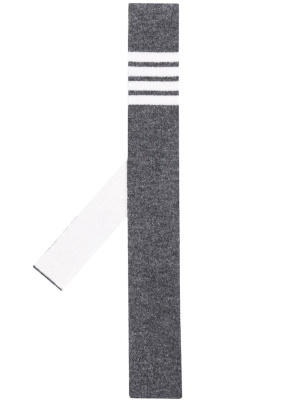 

Cashmere knit 4-Bar tie, Thom Browne Cashmere knit 4-Bar tie