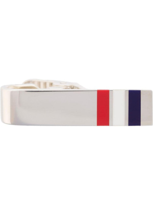 

RWB Short Silver Tie Bar, Thom Browne RWB Short Silver Tie Bar