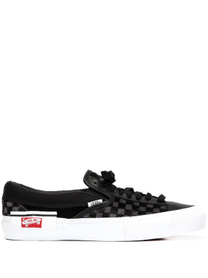 

Slip-On Cap LX "Pony Hair Black Checkerboard" sneakers, Vans Slip-On Cap LX "Pony Hair Black Checkerboard" sneakers