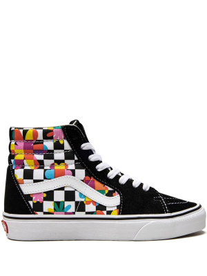

SK8-Hi "Floral Checkerboard" sneakers, Vans SK8-Hi "Floral Checkerboard" sneakers