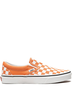 

Classic slip-on Checkerboard sneakers "Cadmium Orange", Vans Classic slip-on Checkerboard sneakers "Cadmium Orange"