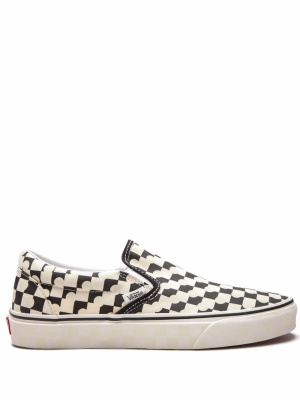 

Classic Slip-On "Checkerboard - UV Ink" sneakers, Vans Classic Slip-On "Checkerboard - UV Ink" sneakers