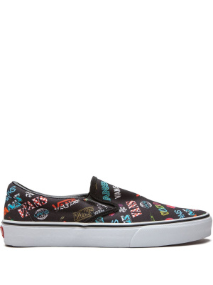 

Multi-logo slip-on sneakers, Vans Multi-logo slip-on sneakers
