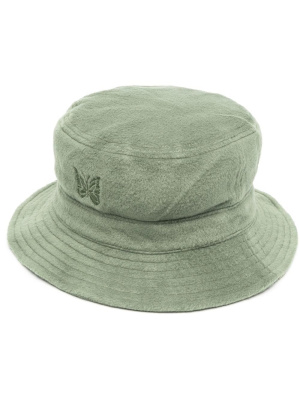

Embroidered-logo bucket hat, Needles Embroidered-logo bucket hat