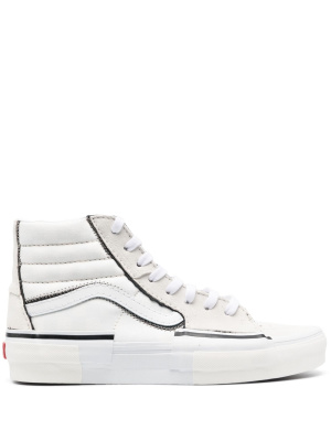 

Sk8-Hi top leather sneakers, Vans Sk8-Hi top leather sneakers