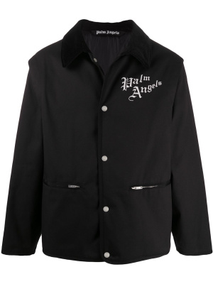 

Logo denim jacket, Palm Angels Logo denim jacket