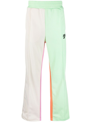 

Logo-print colourblock track pants, Palm Angels Logo-print colourblock track pants