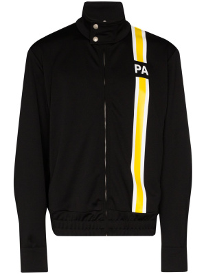 

Monogram striped track jacket, Palm Angels Monogram striped track jacket