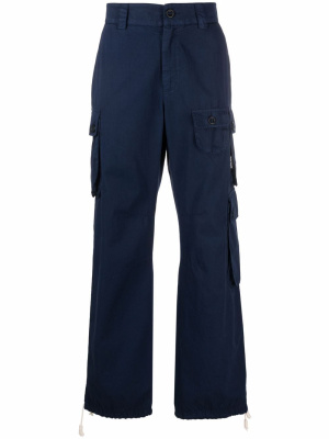 

Straight-leg cargo trousers, Palm Angels Straight-leg cargo trousers