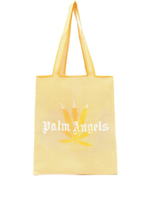 

Logo-print tote bag, Palm Angels Logo-print tote bag