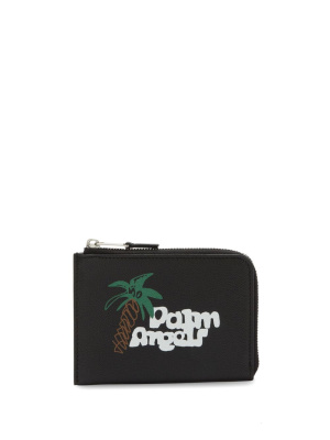 

Sketchy zipped cardholder, Palm Angels Sketchy zipped cardholder