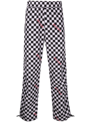 

Damier-print track pants, Palm Angels Damier-print track pants