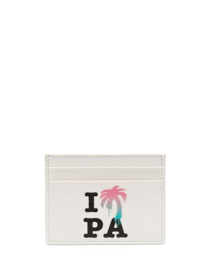 

I Love PA leather cardholder, Palm Angels I Love PA leather cardholder