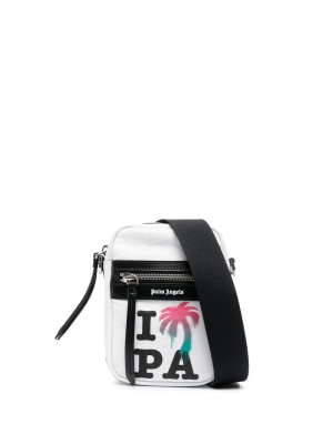 

Logo-print shoulder bag, Palm Angels Logo-print shoulder bag